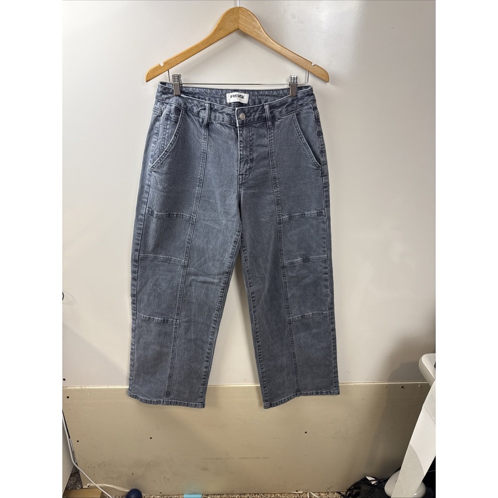 Baggy RSQ Jeans Womens 28 Blue SkaterWide-Leg Relaxed Medium Wash Y2K
